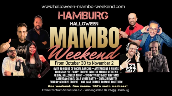 Halloween Mambo Weekend 2025 - 30.10.