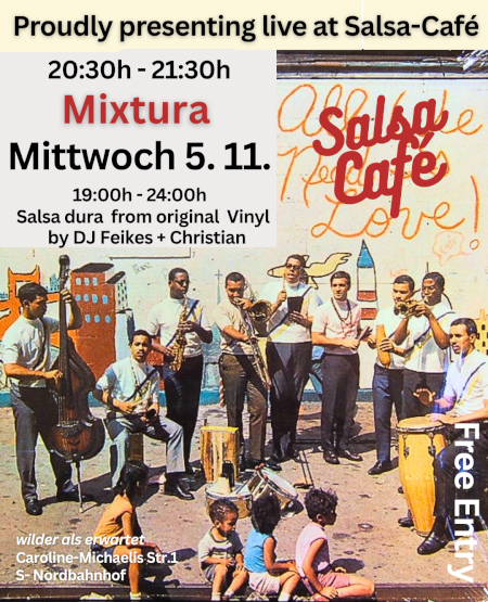 Salsa Cafe Special - Live: Orq. Mixtura - 05.11.2025