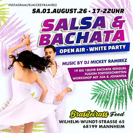Salsa & Bachata Open Air - 01.08.2026