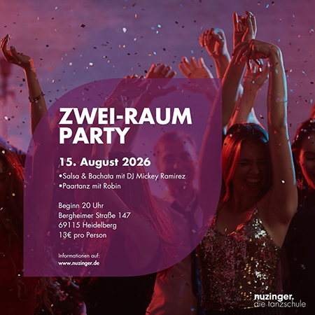 Zwei Raum Party - 15.08.2026