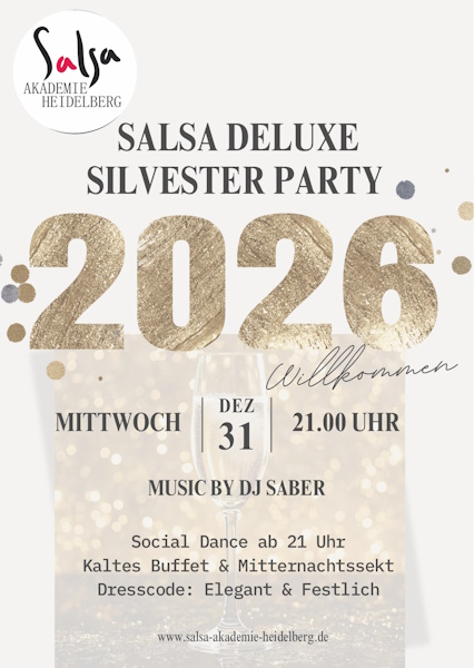 Salsa Deluxe Silvesterparty - 31.12.2025
