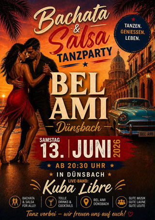 Salsa & Bachata Party - 13.06.2026