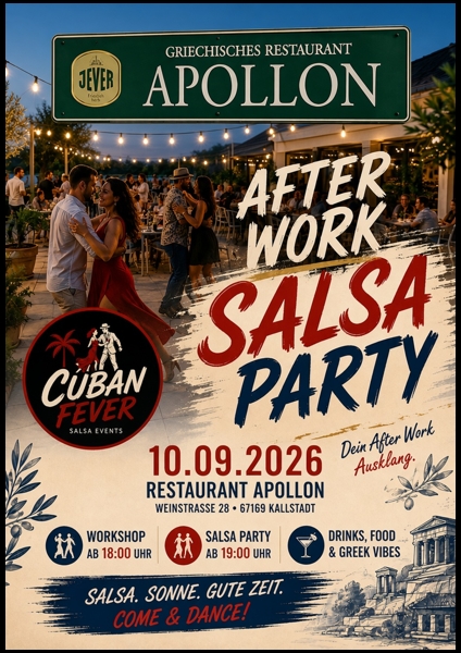 Afterwork Salsa Party - 10.09.2026