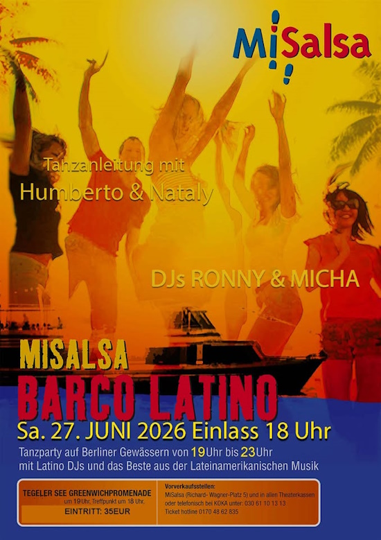 MiSalsa Barco Latino - 27.06.2026